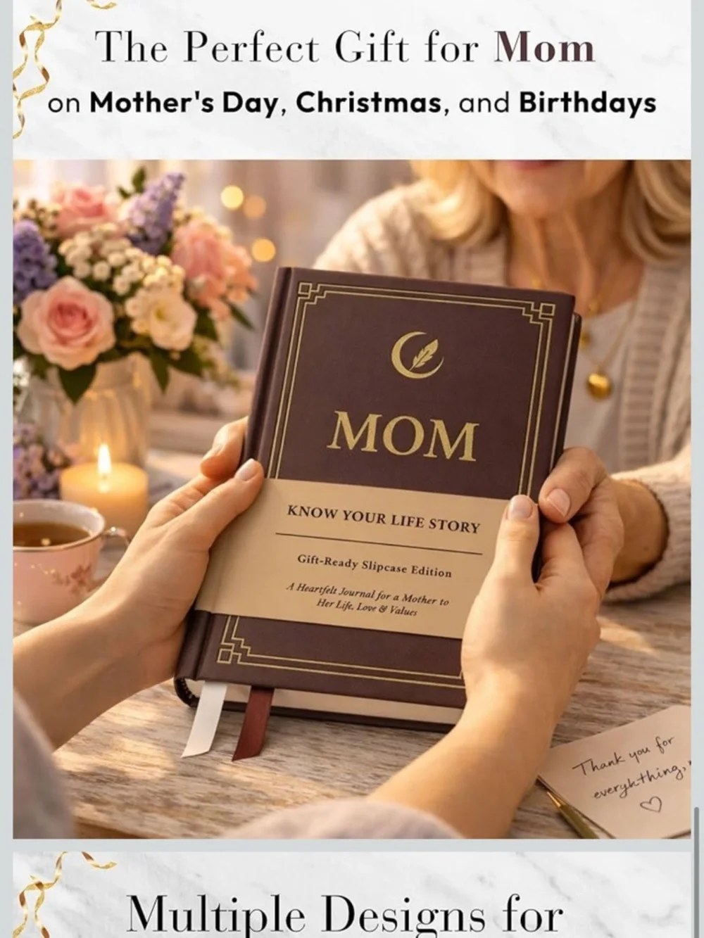 Mom Know Your Life Story Journal - Mom gifts